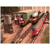 our 1st model train layout