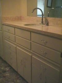 Raised Sinks and Faucets Help Bending Pain!