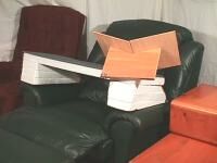 Building a Styrofoam Desk for Your Armchair